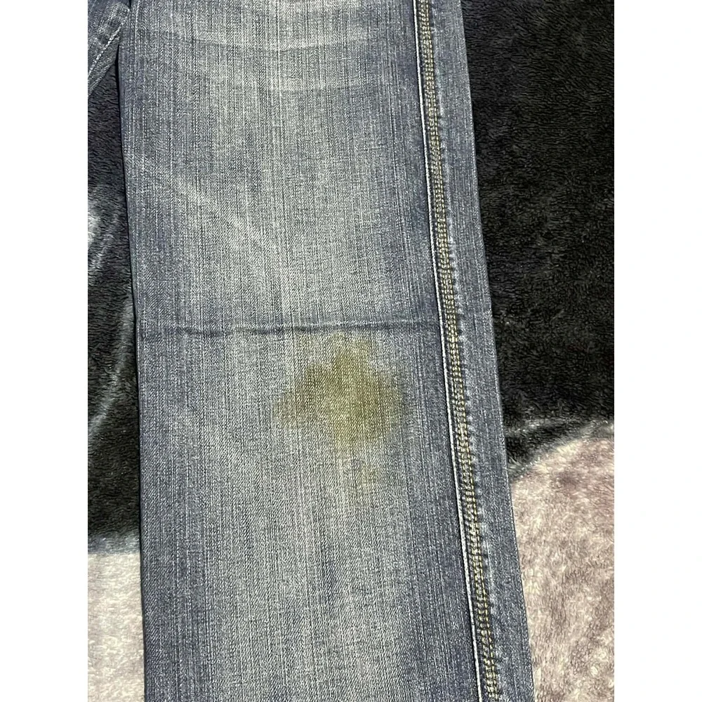 Diesel‎ Jeans Boys 12 Blue Straight Leg Denim Industry Distressed Faded